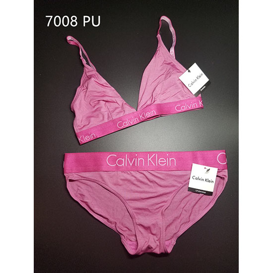 Conjunto Sujetador y Slip Calvin Klein Mujer Rosa